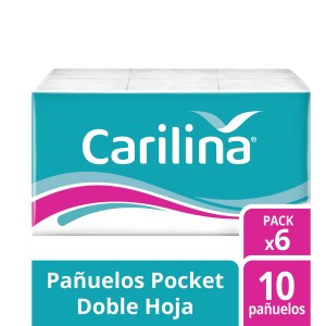 CARILINA PAÑUELO pack 6 x 10u